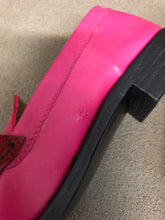 Load image into Gallery viewer, Penny Loafer Fuchsia Pink Size 5 Sample