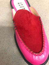 Load image into Gallery viewer, Fuchsia Pink Mules Size 5