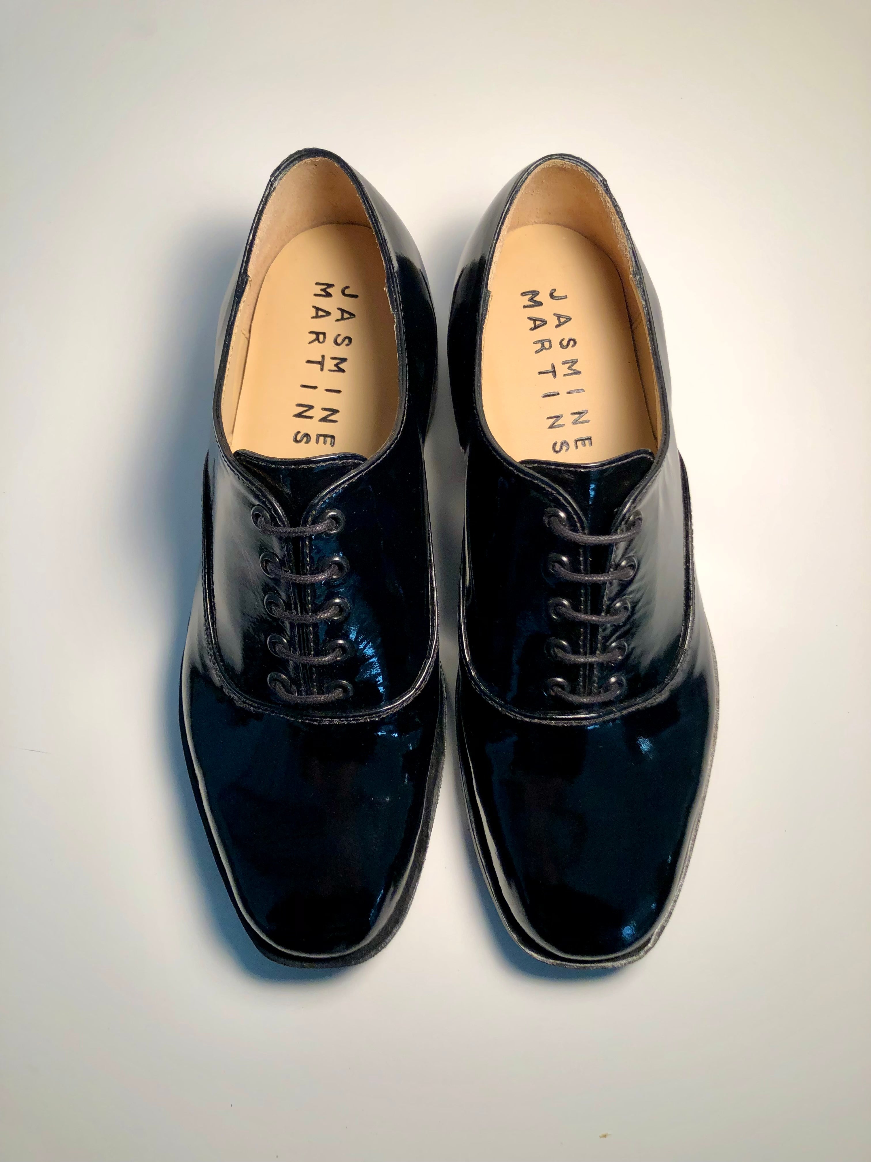 Humza's Patent Oxfords – Jasmine Martins Footwear