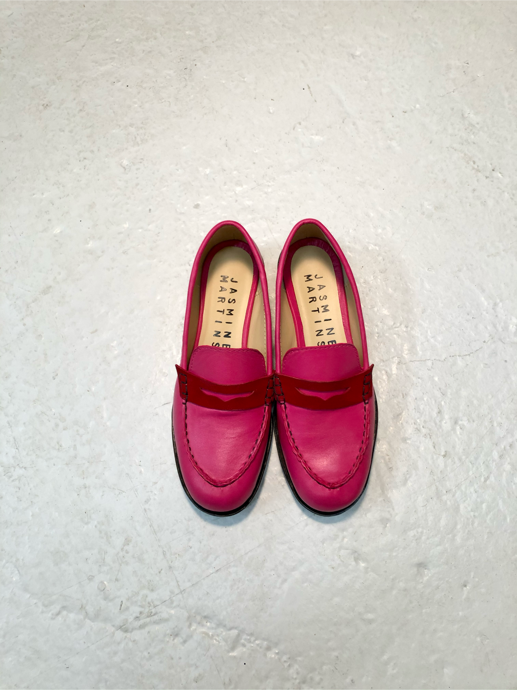 Penny Loafer - Fuchsia Pink