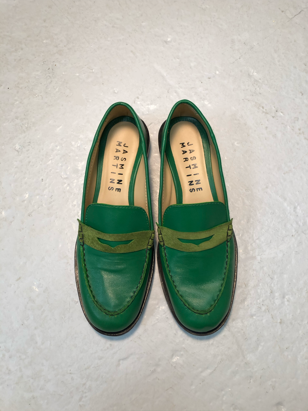 Penny Loafer - Kelly Green